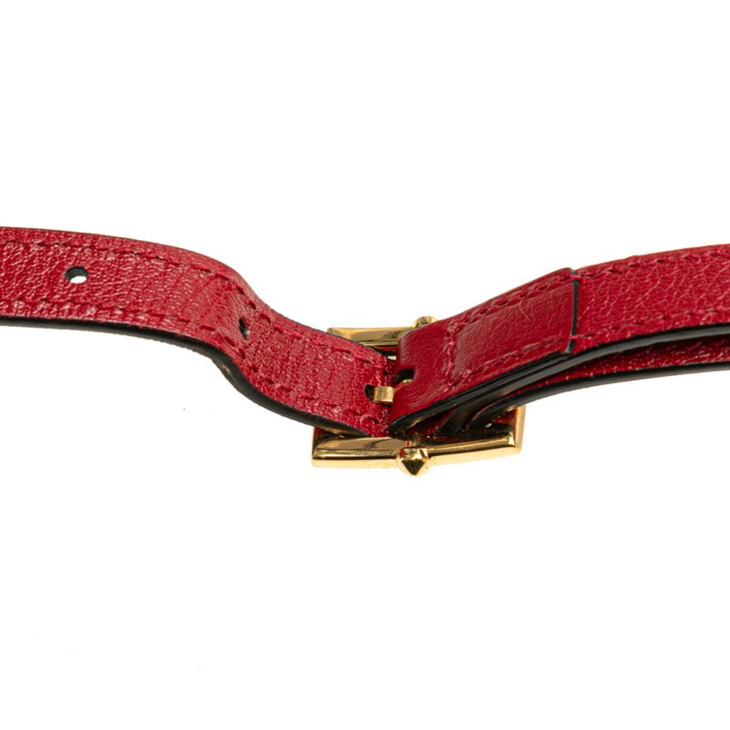 Gucci Blue Red Color Suede Leather Shoulder Bag ( )
