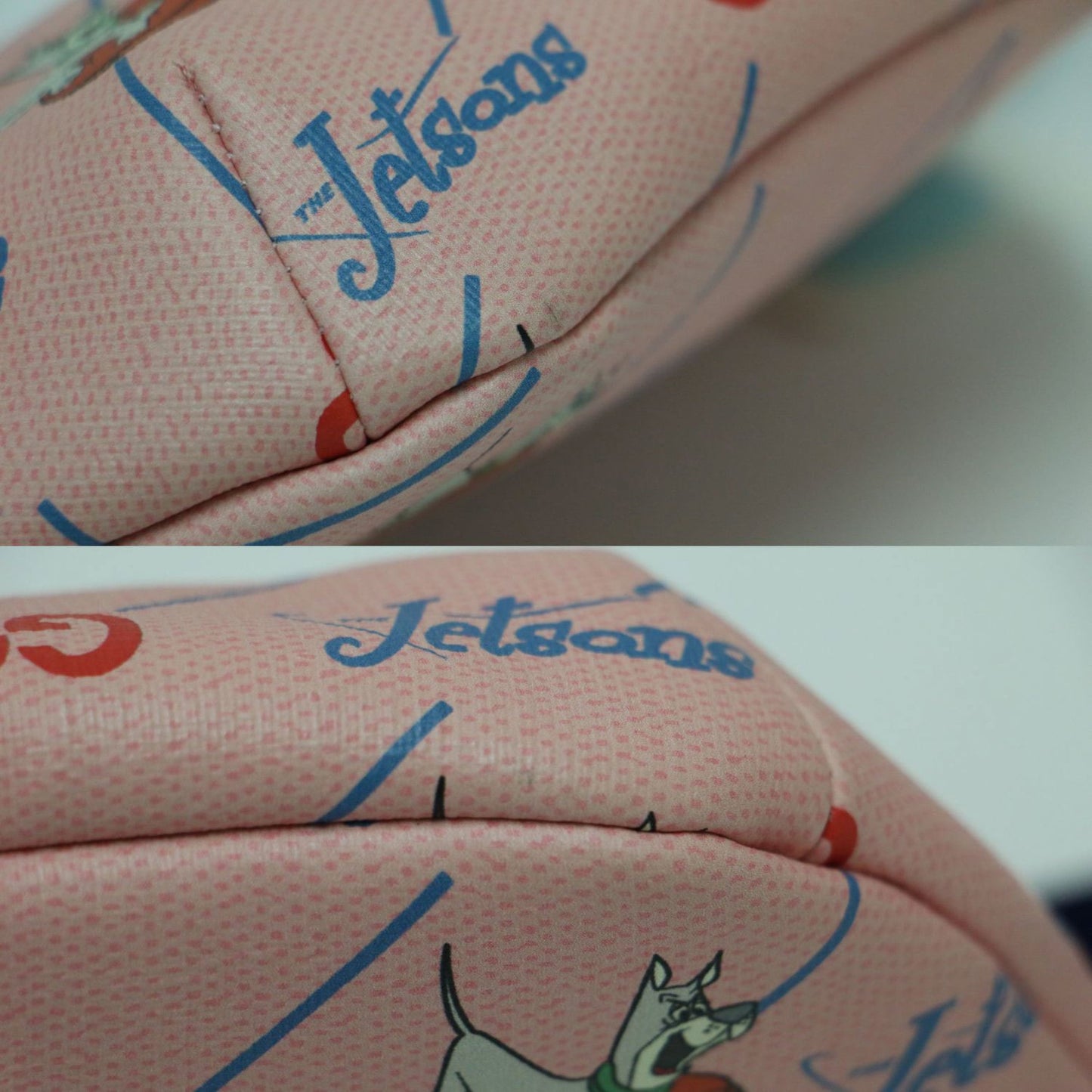 Gucci Blue Pink Leather Sling Bag ( )