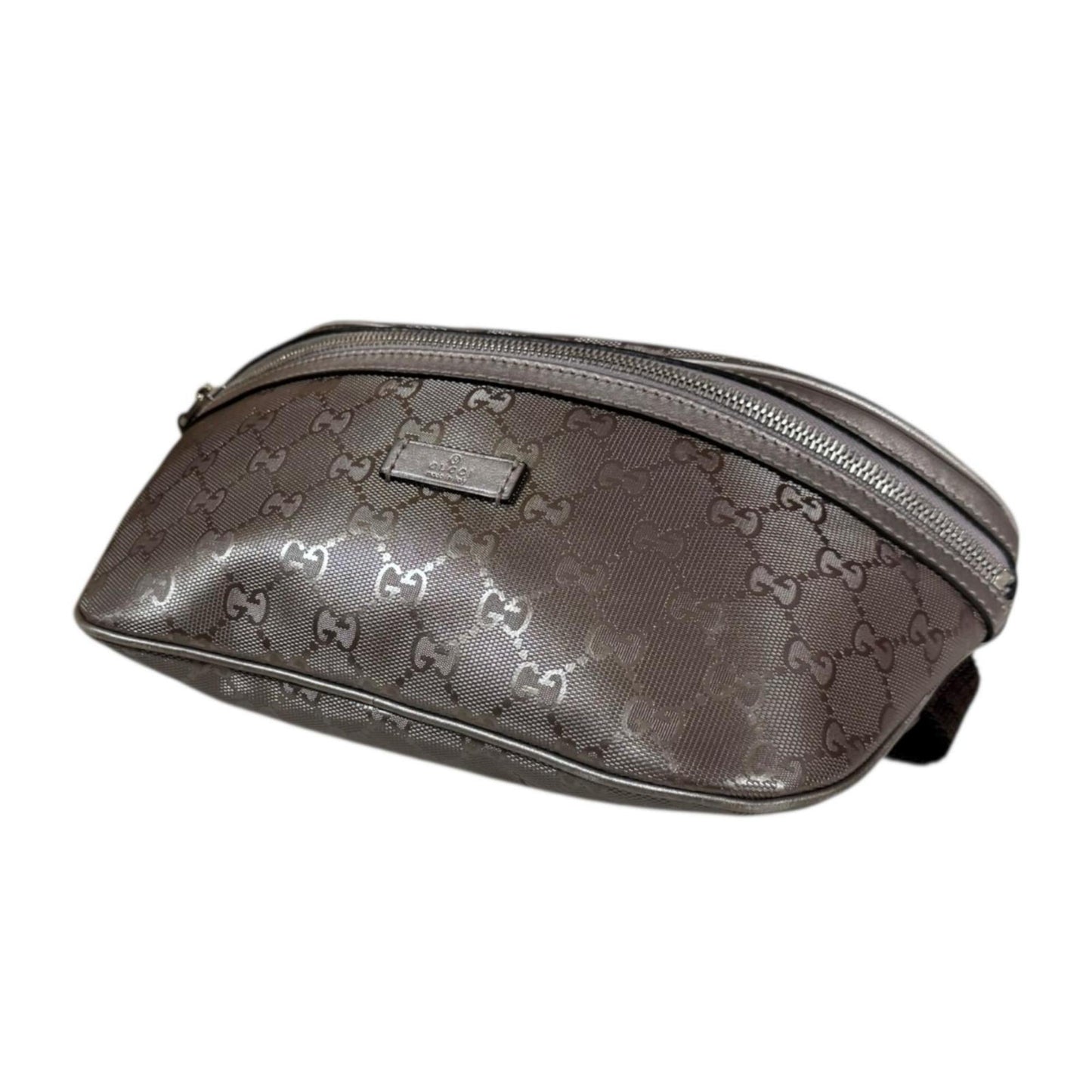 Gucci Silver Pvc Sling Bag ( )