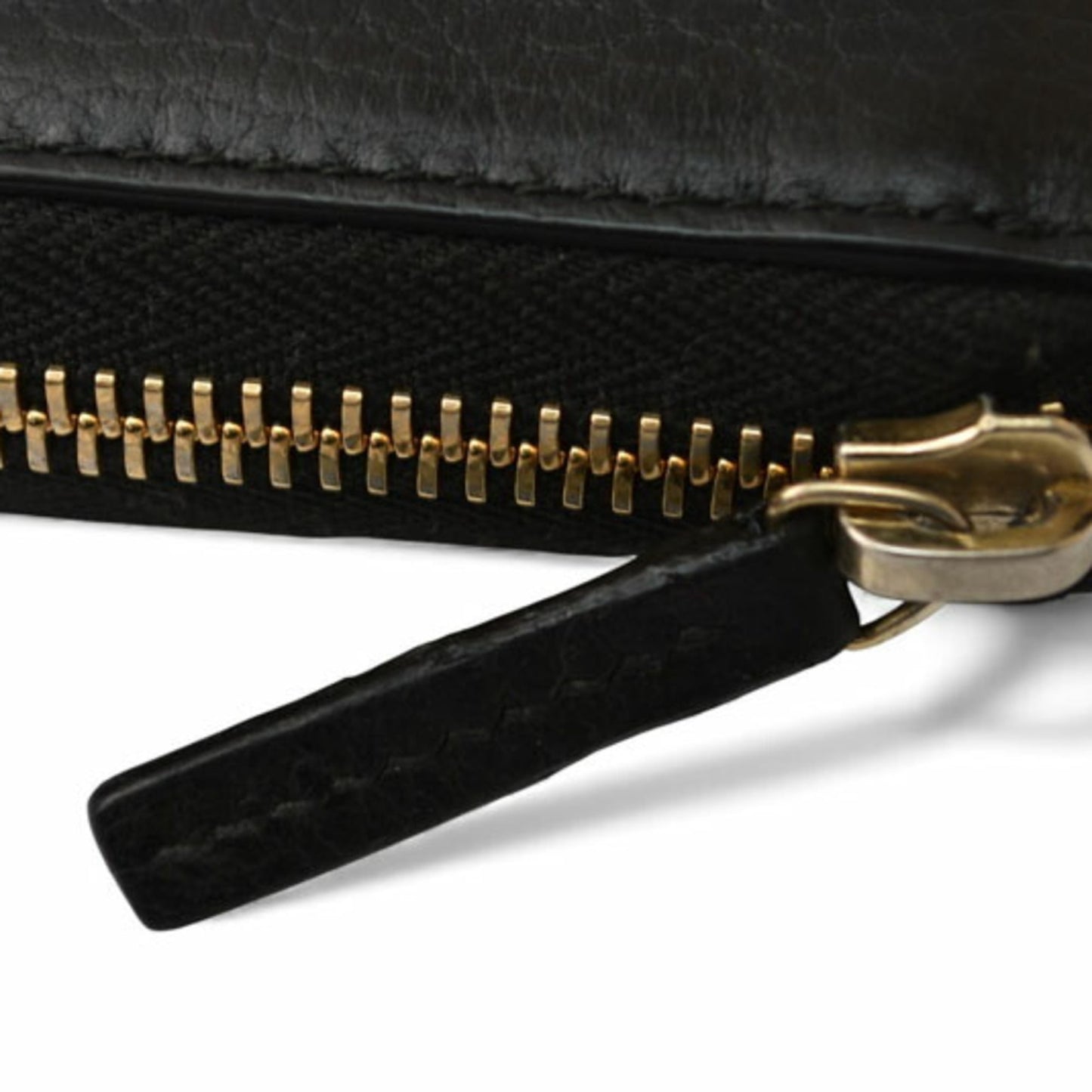 Gucci Black Leather Long Wallet (Bi-Fold) ( )
