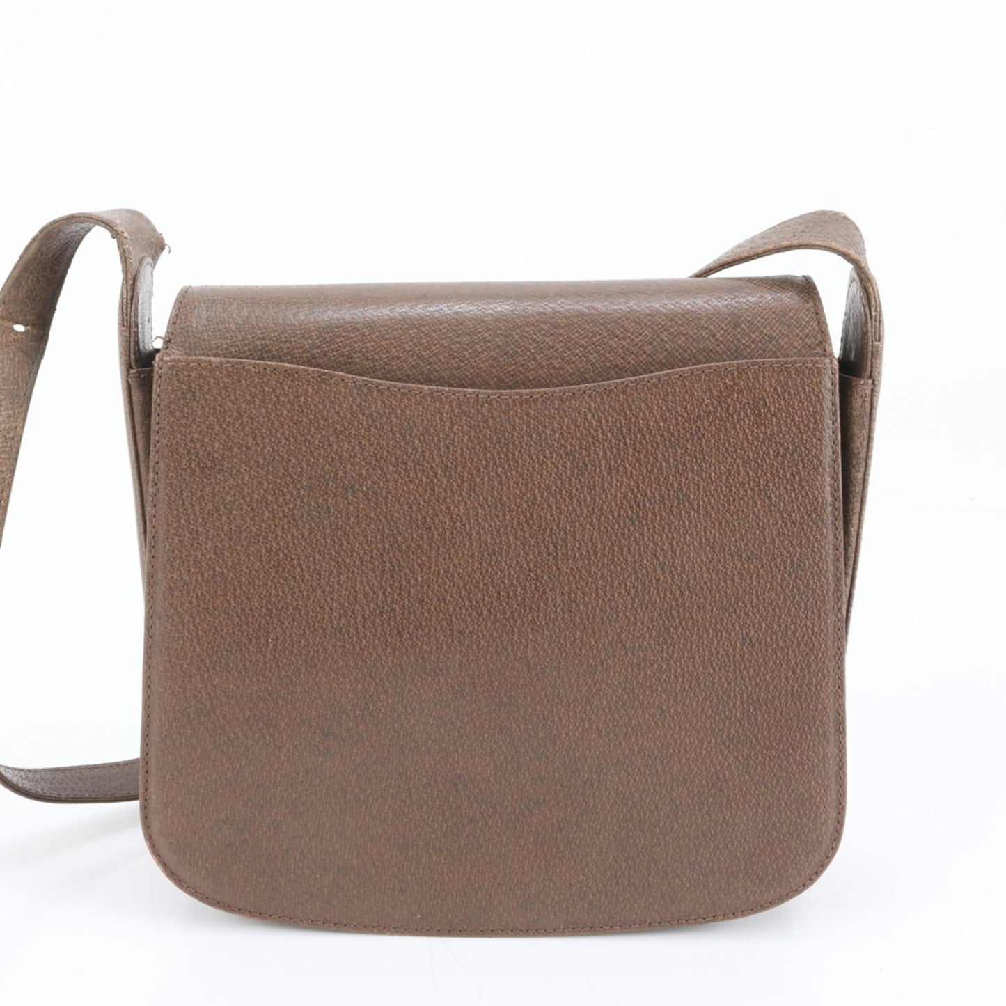Gucci Brown Leather Shoulder Bag ( )