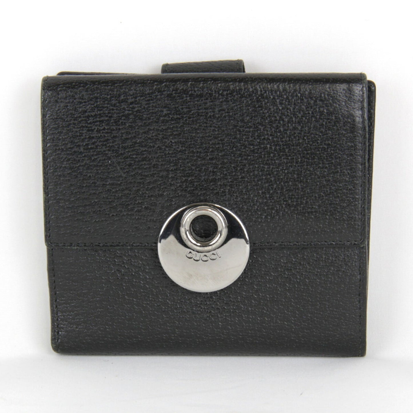 Gucci Black Leather Wallet (Bi-Fold) ( )