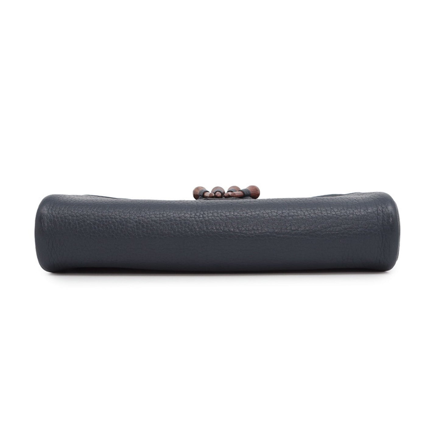 Hermes Kara Navy Fjord Leather Shoulder Bag ( )