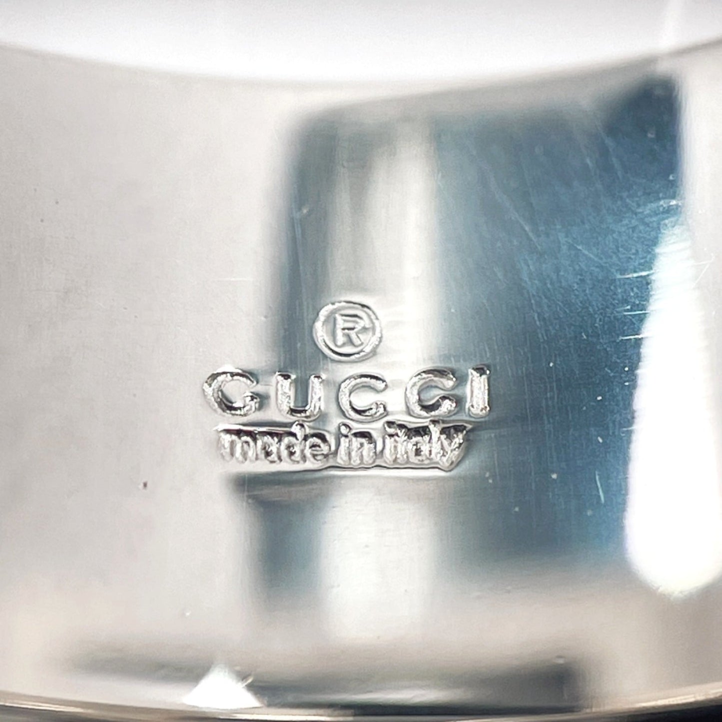 Gucci Silver Silver 925 Band Ring ( )