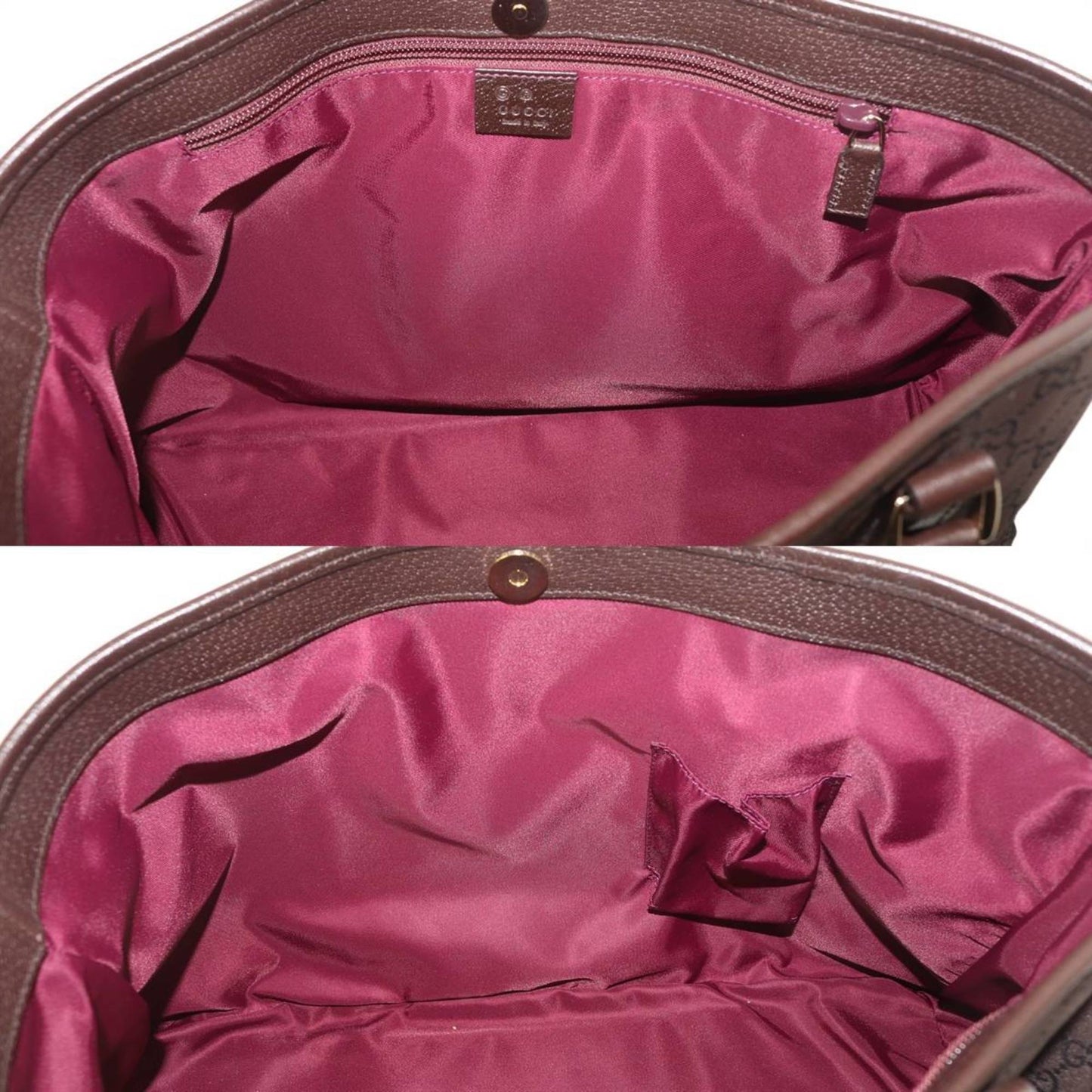 Gucci Brown Gg Canvas Tote Bag ( )