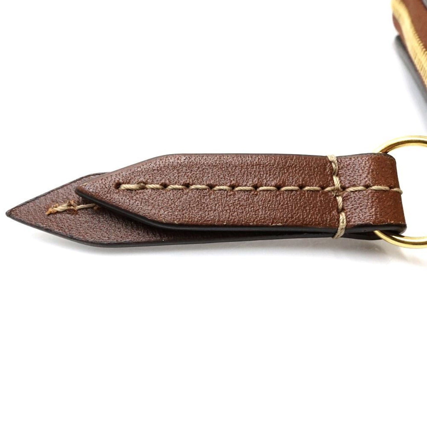 Gucci Brown Canvas Coin Purse/Coin Case ( )