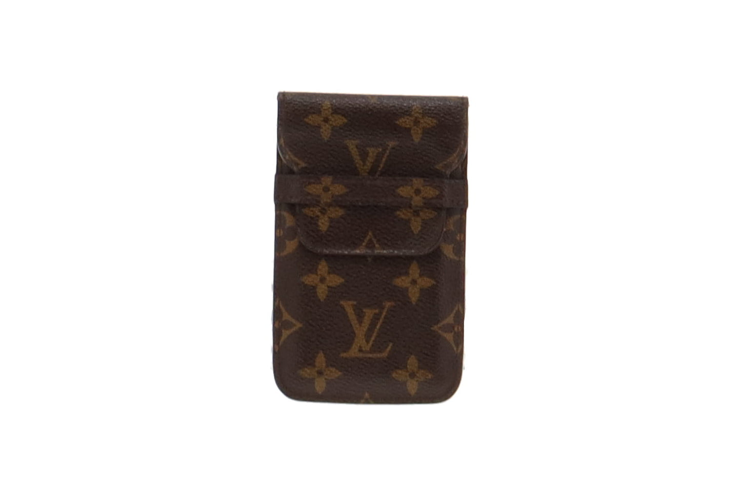 Louis Vuitton Monogram Canvas   Flap Phone Holder CA1122