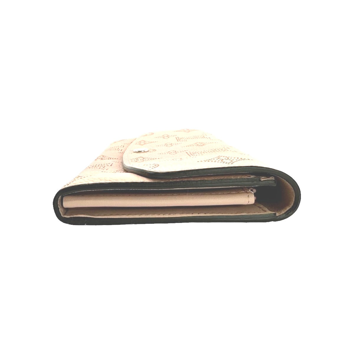 LOUIS VUITTON Long Wallet Purse M60145 Monogram Mahina Magnolia Mahina Monogram Portefeuille Iris Women