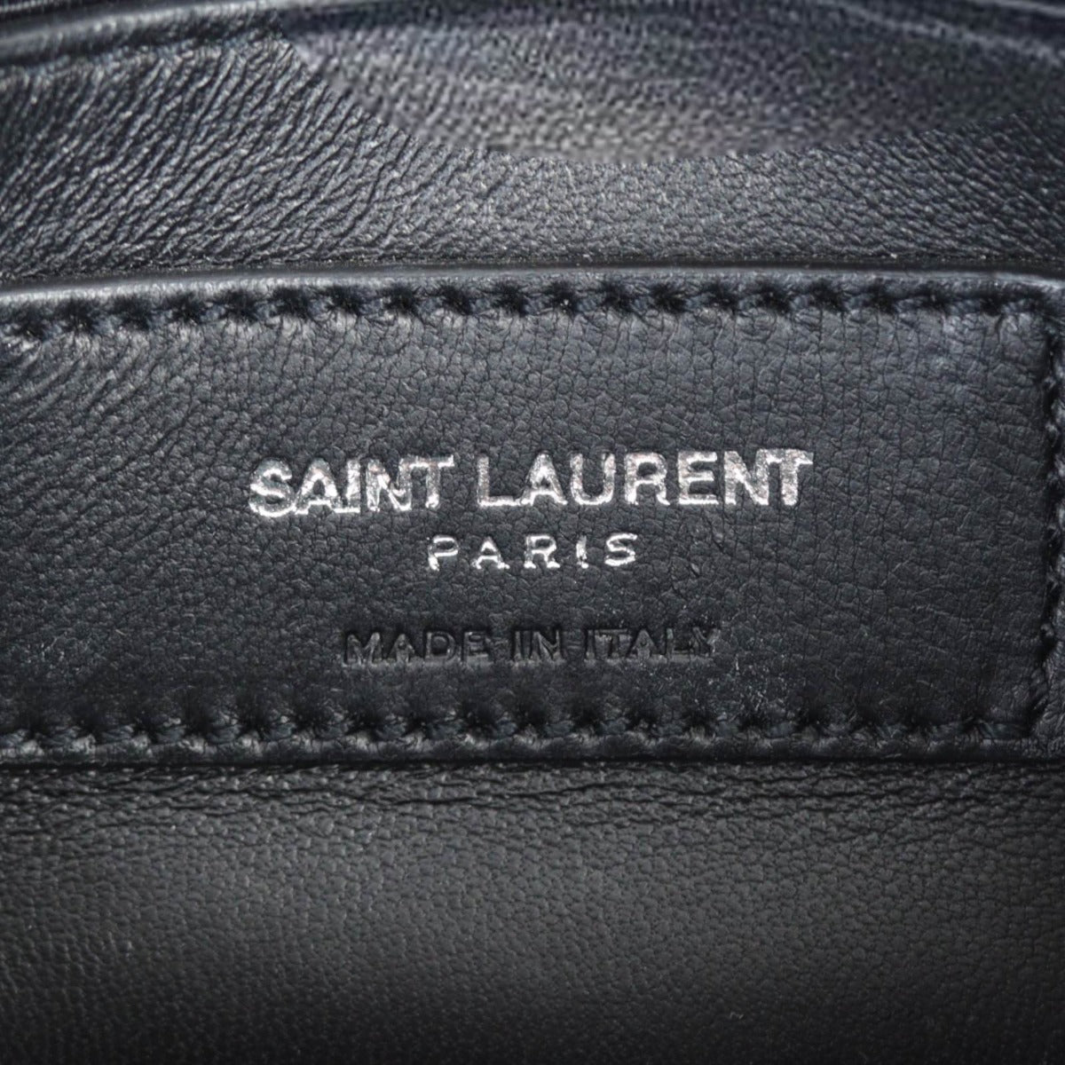 Saint Laurent Kate Tassel Chain Bag Small Croc-Embossed