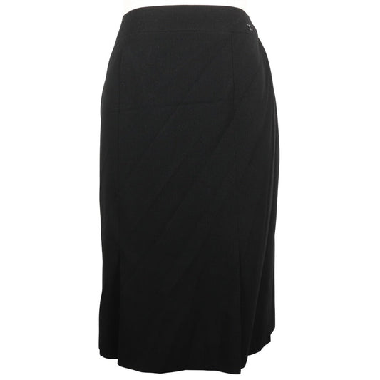 Chanel Wool Skirt Black P24940V08903 Classic Flap Tote
