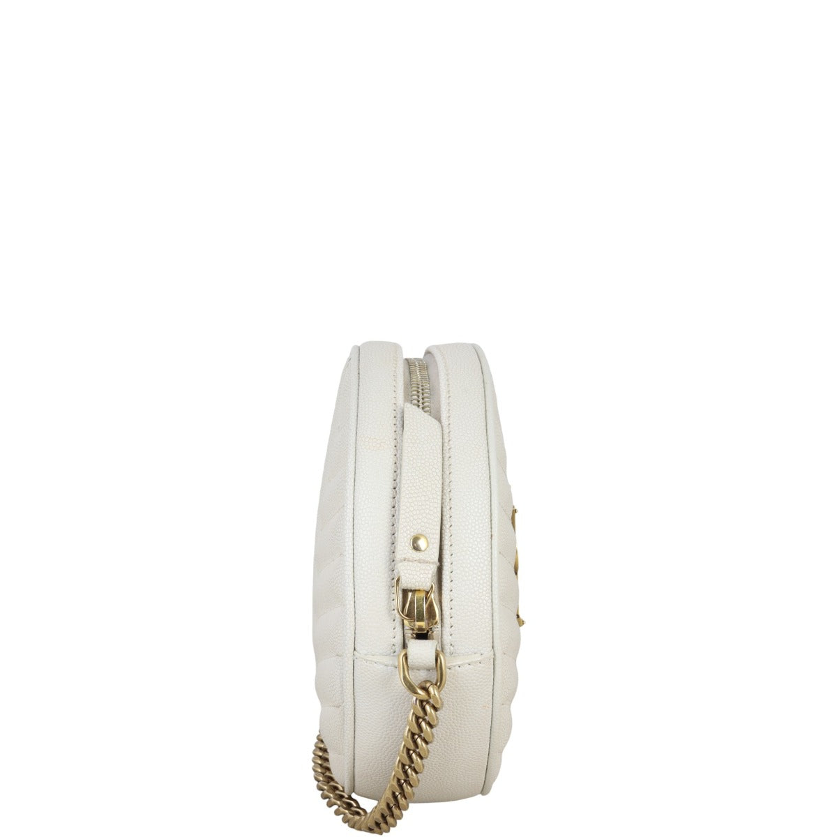 Saint Laurent Vinyle Round Camera Bag