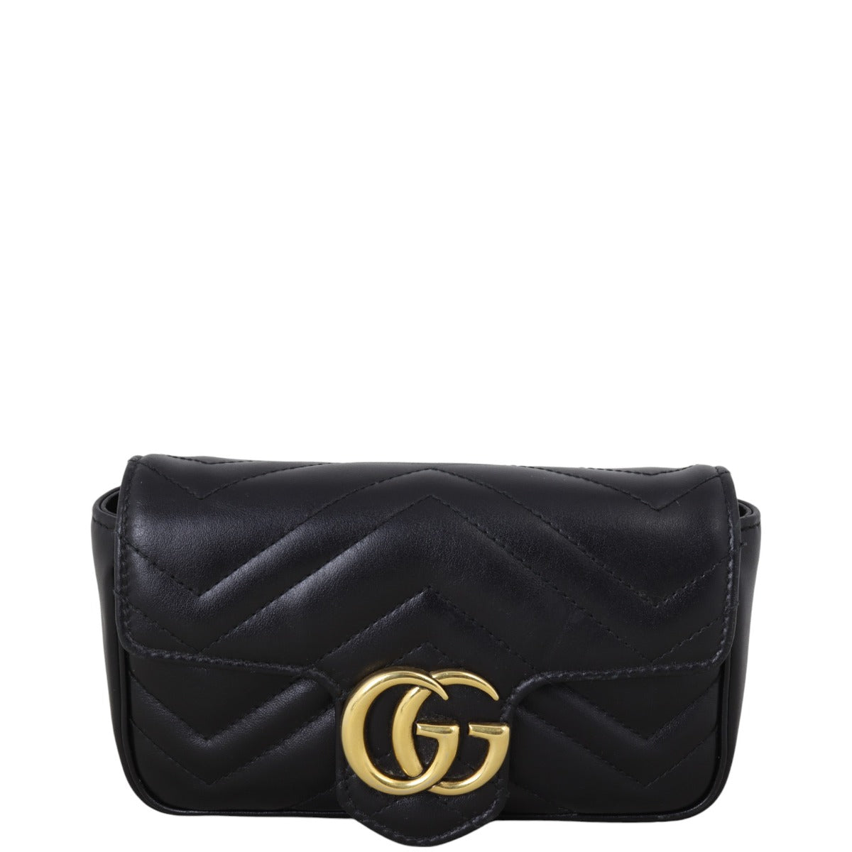 Gucci GG Marmont Matelasse Super Mini Shoulder Bag
