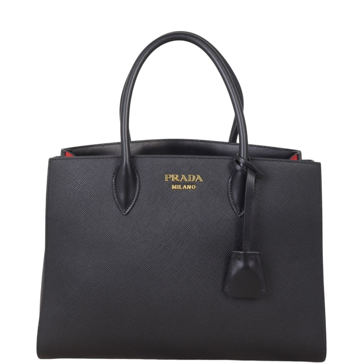Prada Saffiano Cuir Bibliotheque Bag