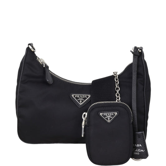 Prada Re-Edition 2005 Tessuto Shoulder Bag