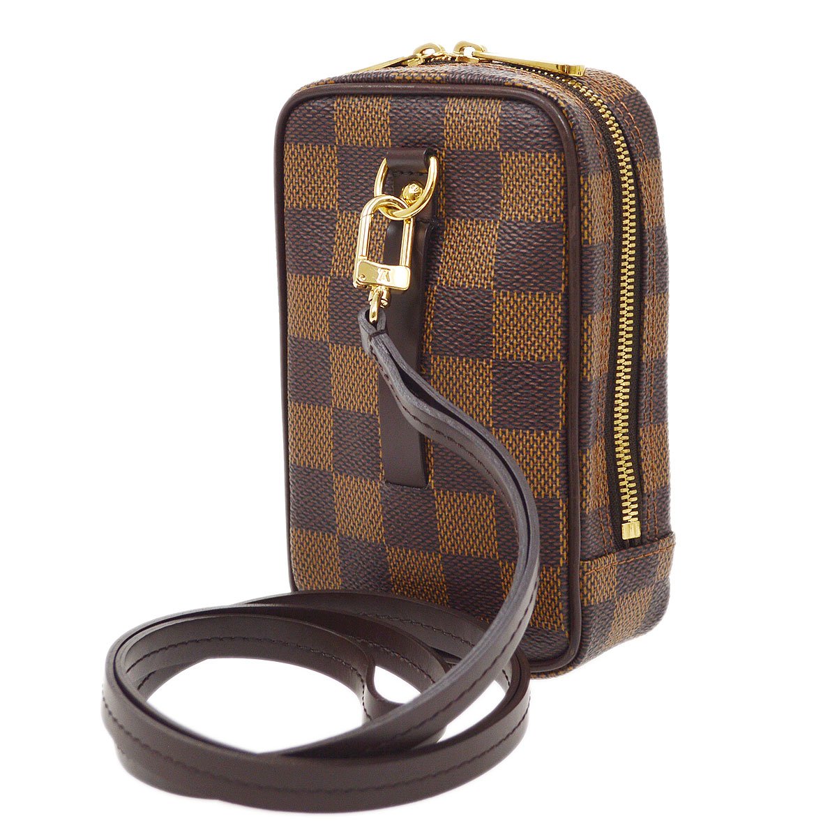 LOUIS VUITTON? 2007 ETUI OKAPI GM SHOULDER CAMERA CASE DAMIER Shoulder Bag
