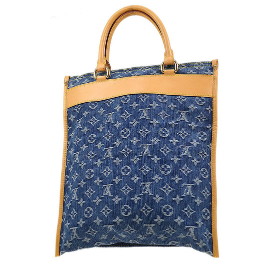 LOUIS VUITTON? FLAT SHOPPER HAND TOTE BAG MONOGRAM
