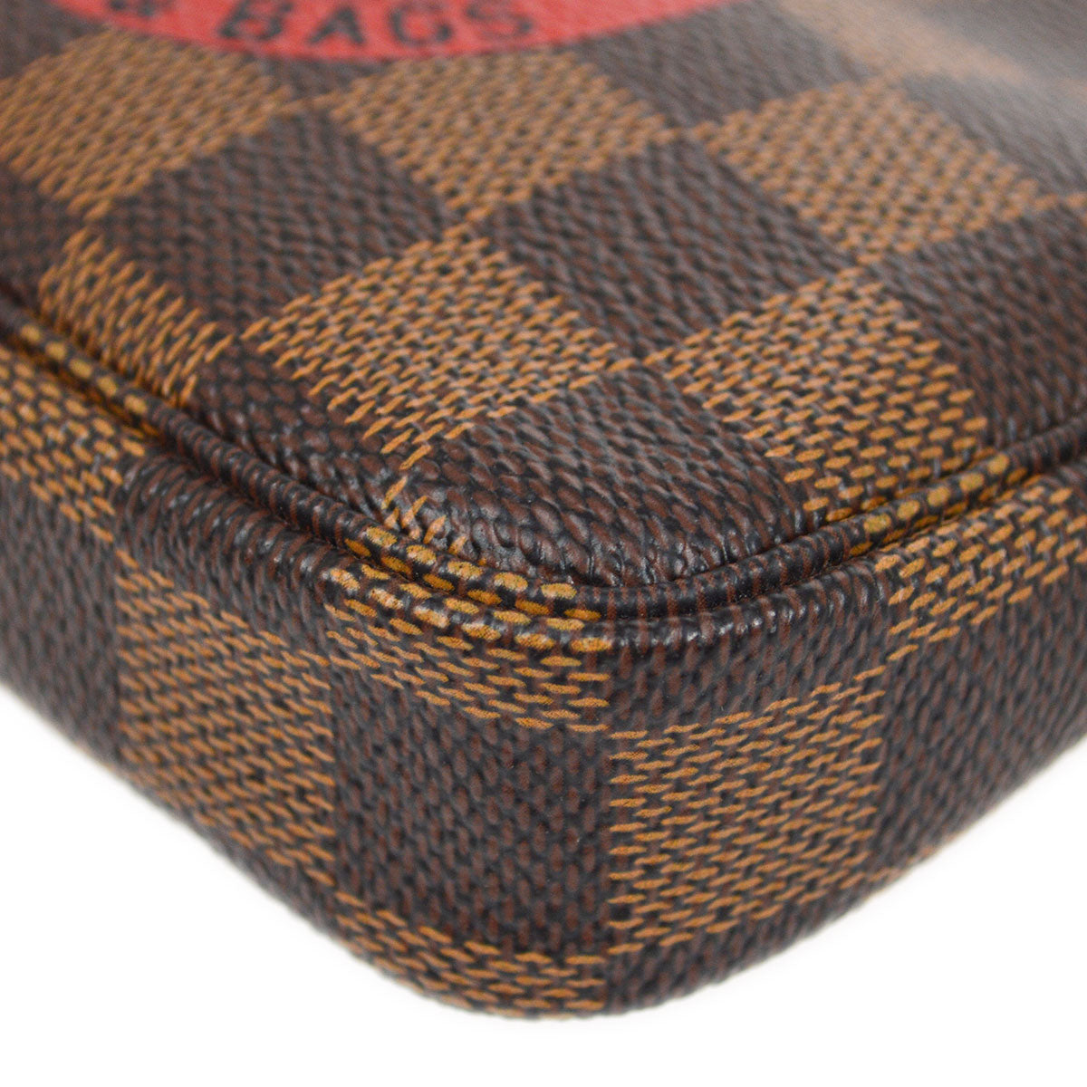 LOUIS VUITTON? 2008 T&B MINI POCHETTE ACCESSOIRES DAMIE Clutch