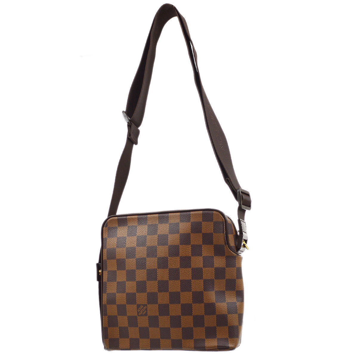 LOUIS VUITTON? 2008 OLAF PM SHOULDER BAG DAMIER