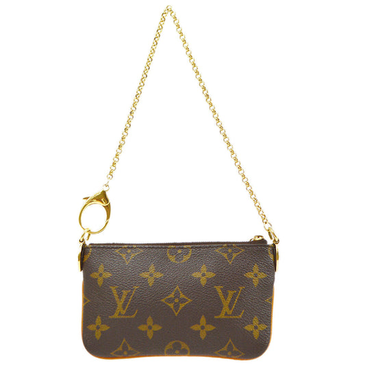 LOUIS VUITTON? 2008 POCHETTE MILLA PM MONOGRAM Clutch