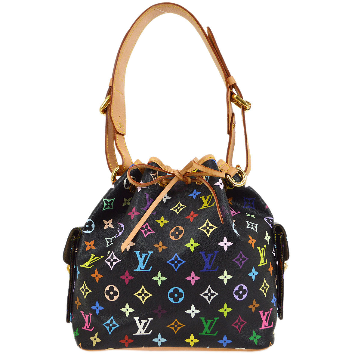 LOUIS VUITTON? 2006 PETITE NOE MONOGRAM MULTICOLOR Handbag