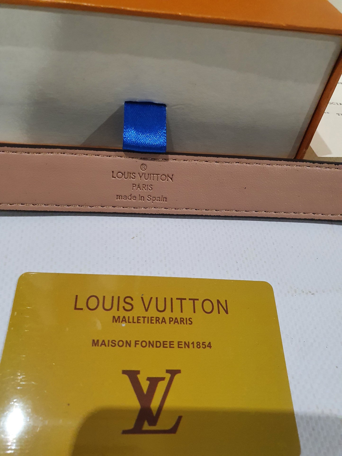 Louis Vuitton thin Belt 2.5cm