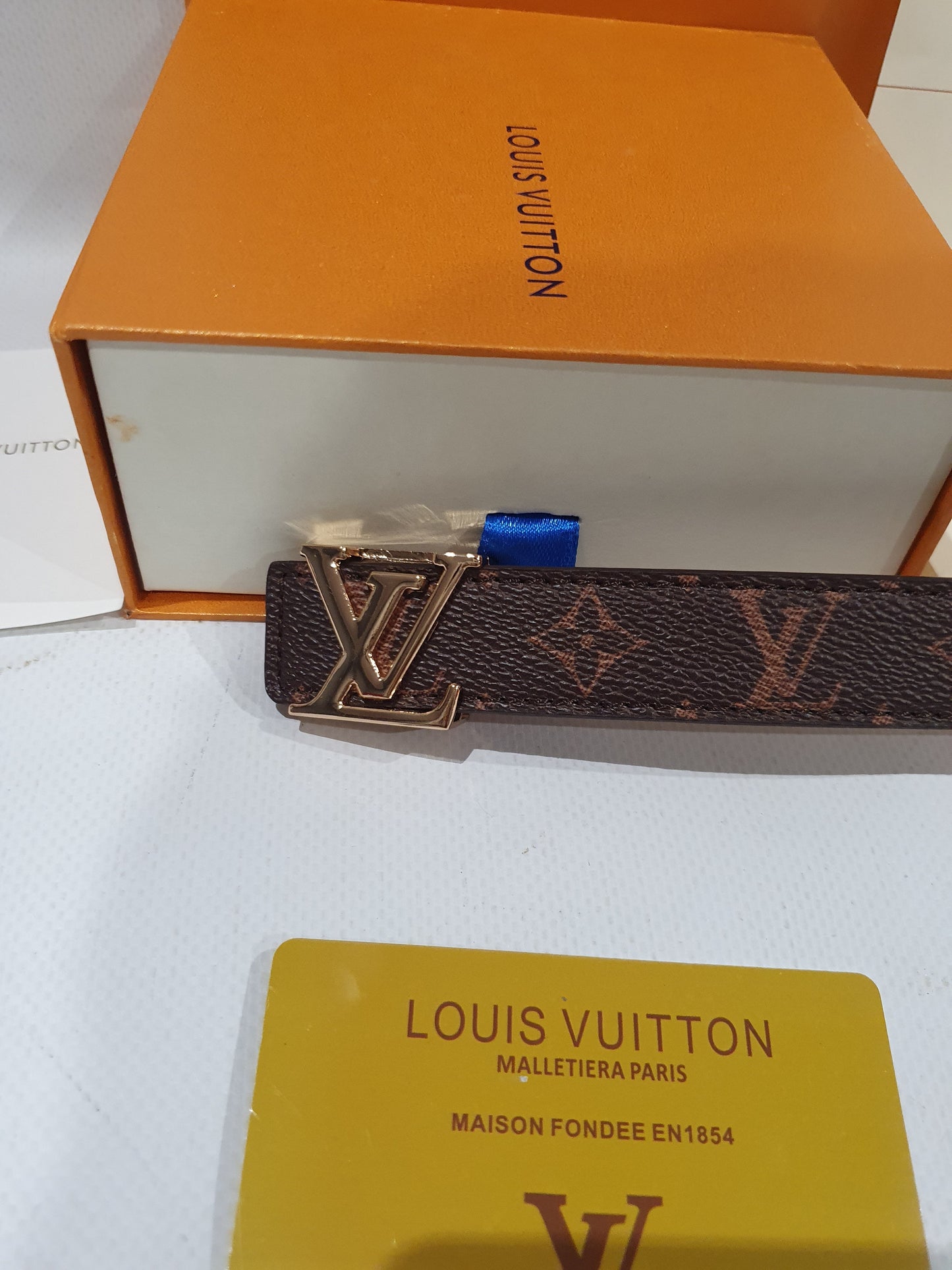 Louis Vuitton thin Belt 2.5cm