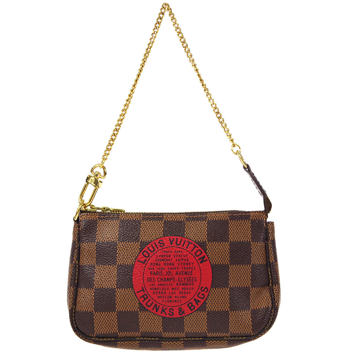 LOUIS VUITTON? 2008 T&B MINI POCHETTE ACCESSOIRES Clutch