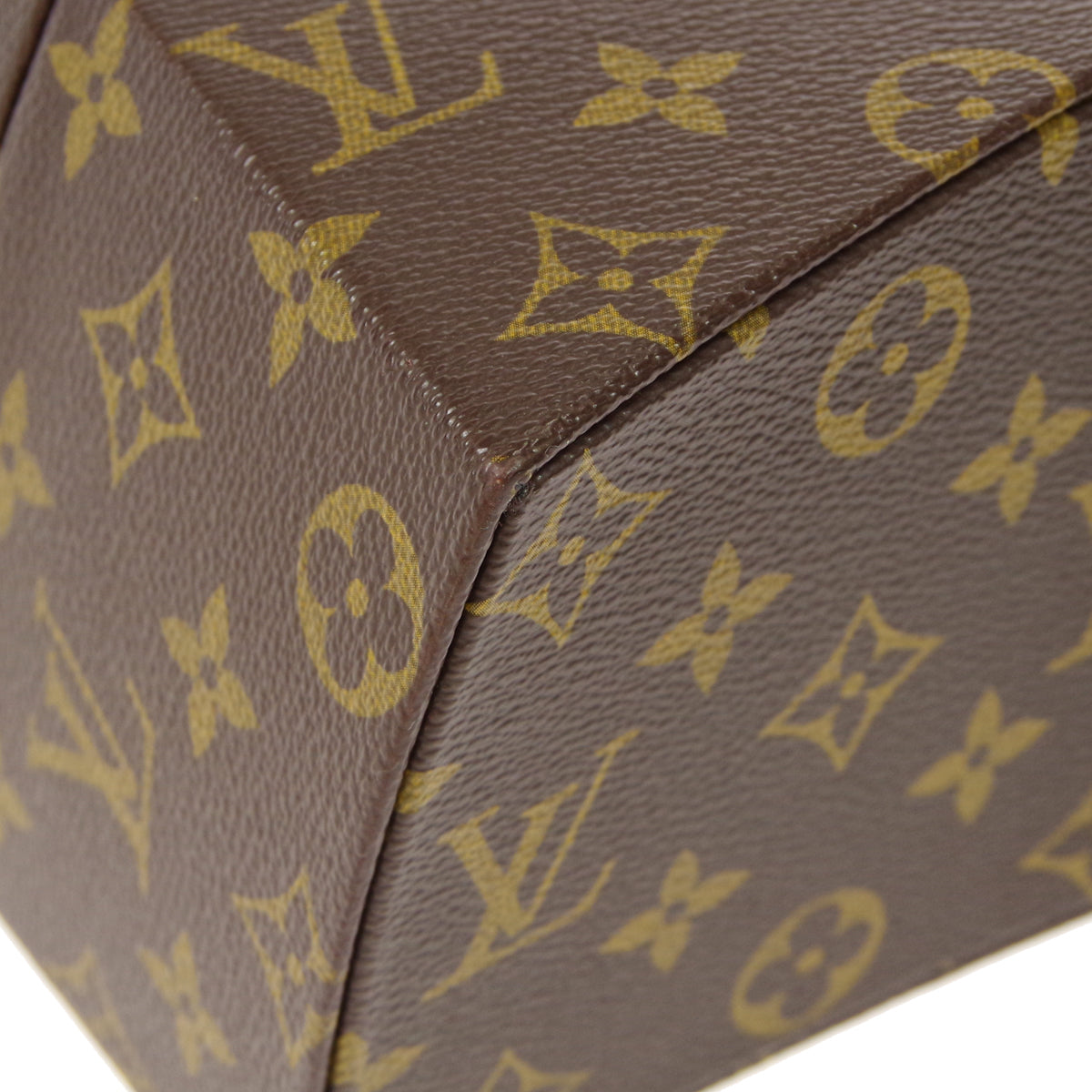LOUIS VUITTON? TWISTED BOX 2WAY SHOULDER HANDBAG MONOGRAM