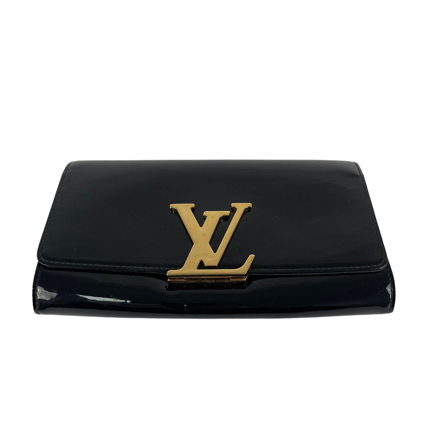 Louis Vuitton Louise Clutch Black