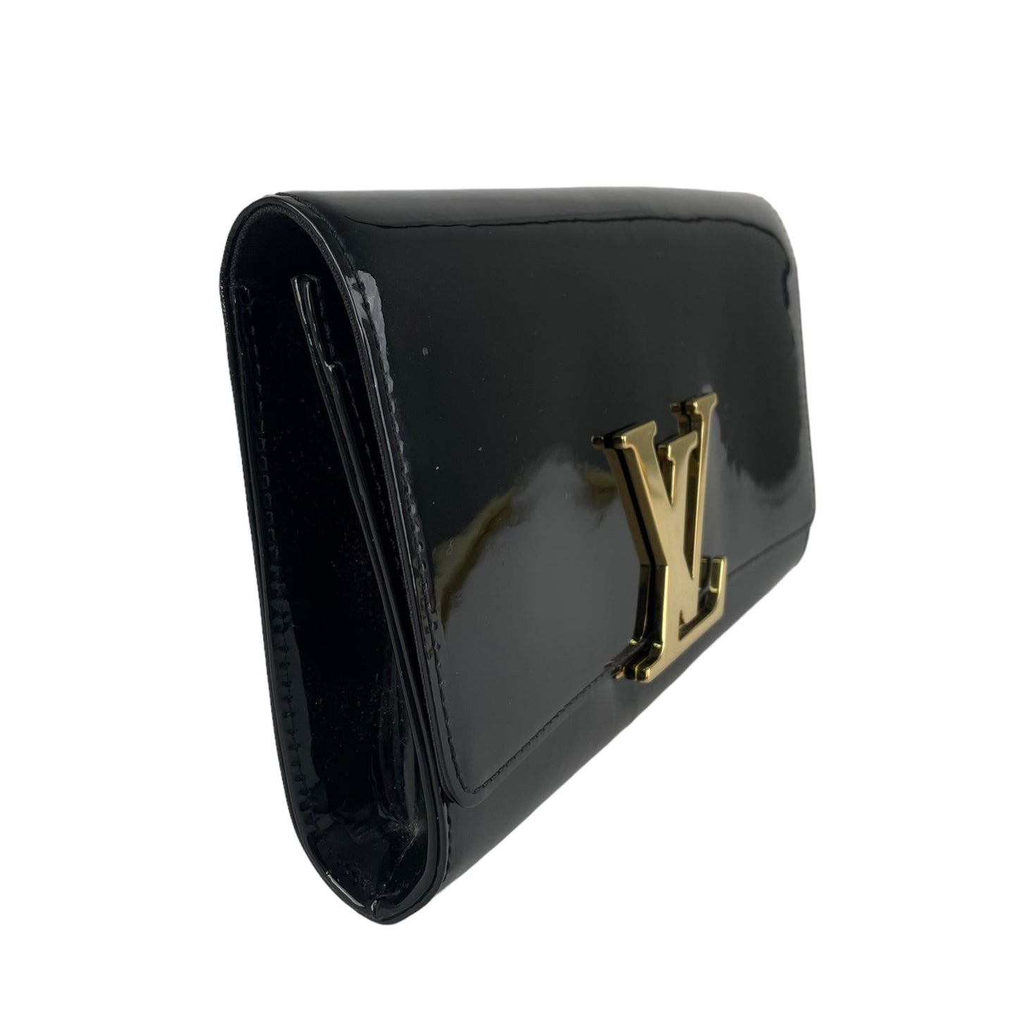 Louis Vuitton Louise Clutch Black