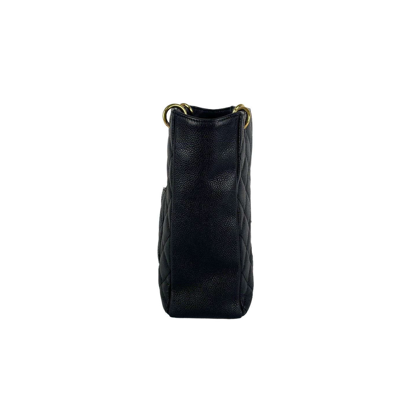 Chanel Quilted PST (Petit Shopping Tote) Black