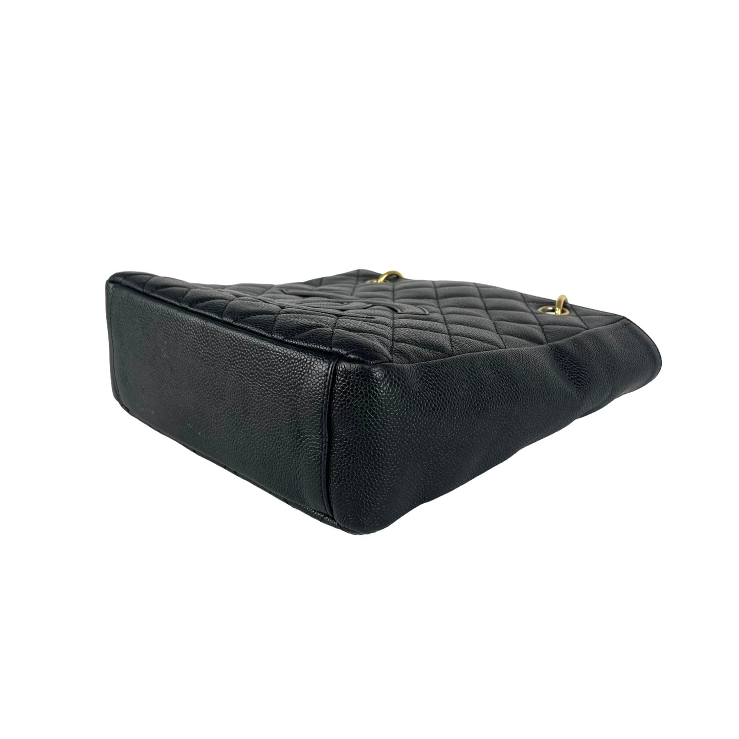 Chanel Quilted PST (Petit Shopping Tote) Black