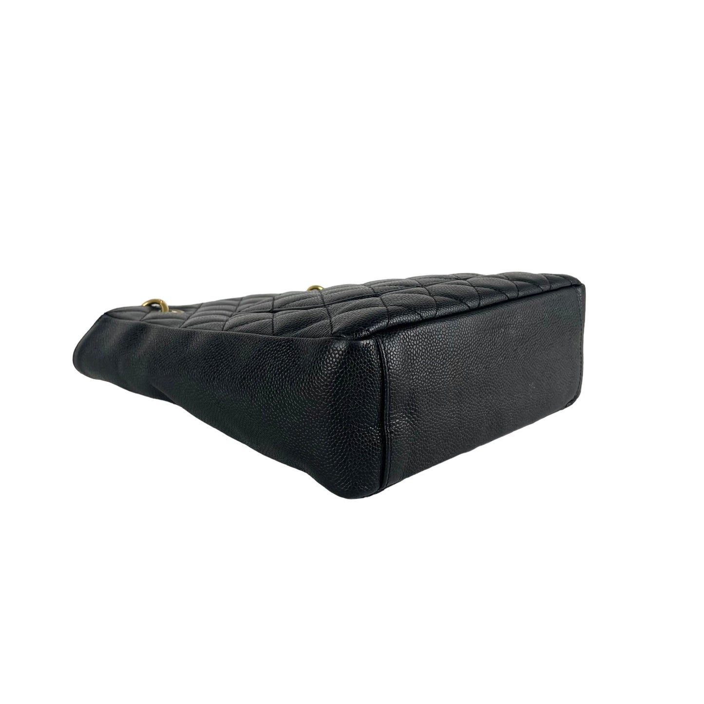 Chanel Quilted PST (Petit Shopping Tote) Black