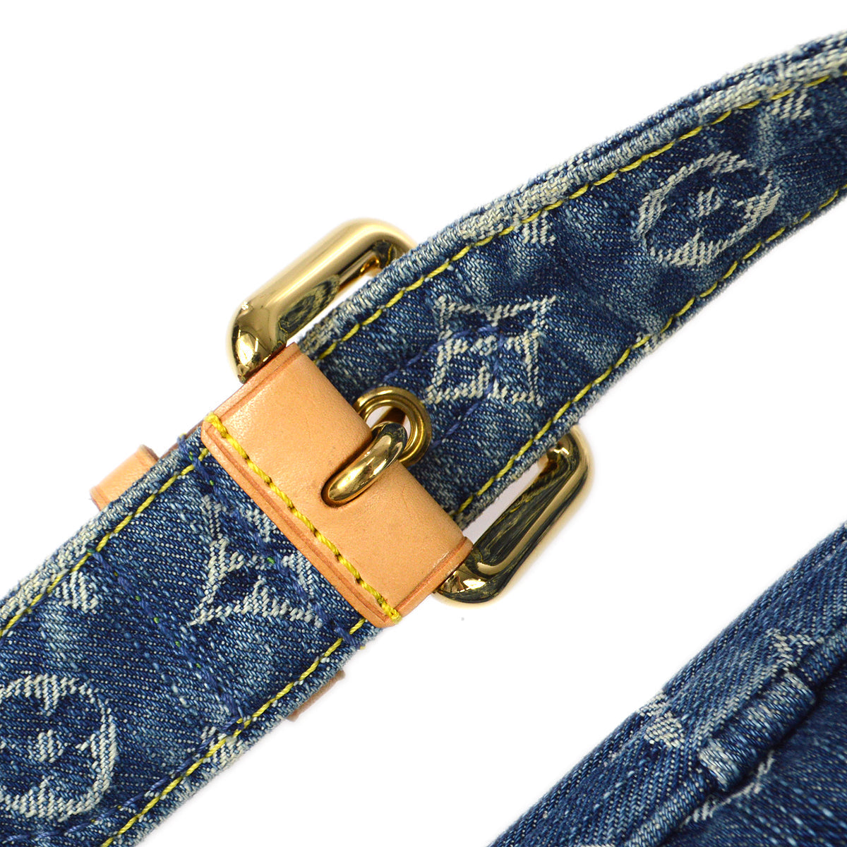 LOUIS VUITTON Bum Bag Waist Pouch Indigo Monogram Denim M95347 68407