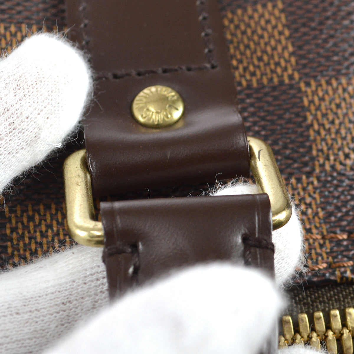 LOUIS VUITTON Keepall 50 Travel Duffle Handbag Damier