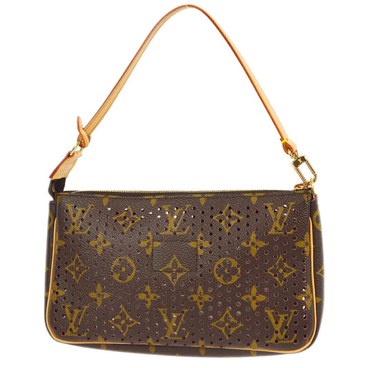 LOUIS VUITTON Pochette Accessoires Handbag Monogram Perfo