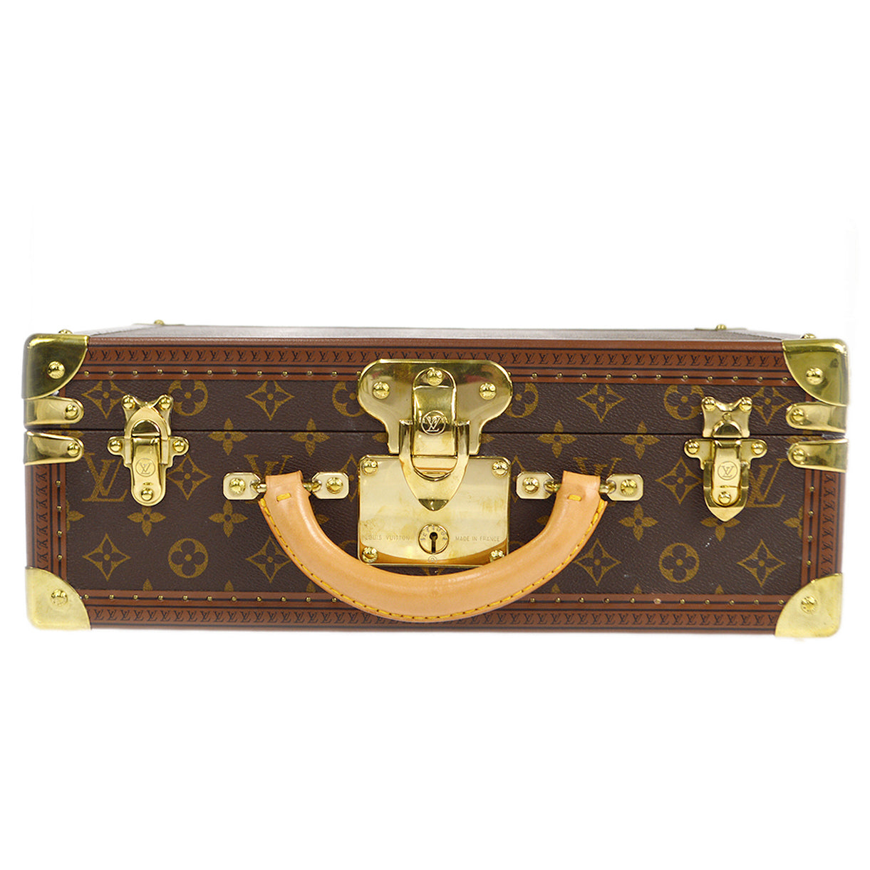 Louis Vuitton Cotteville 40 Trunk Suitcase Handbag Monogram M21424