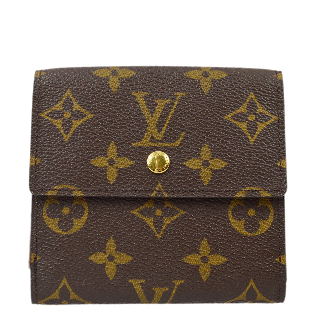 Louis Vuitton 2003 Monogram Porte Monnaie Billet Cartes Credit Wallet M61652