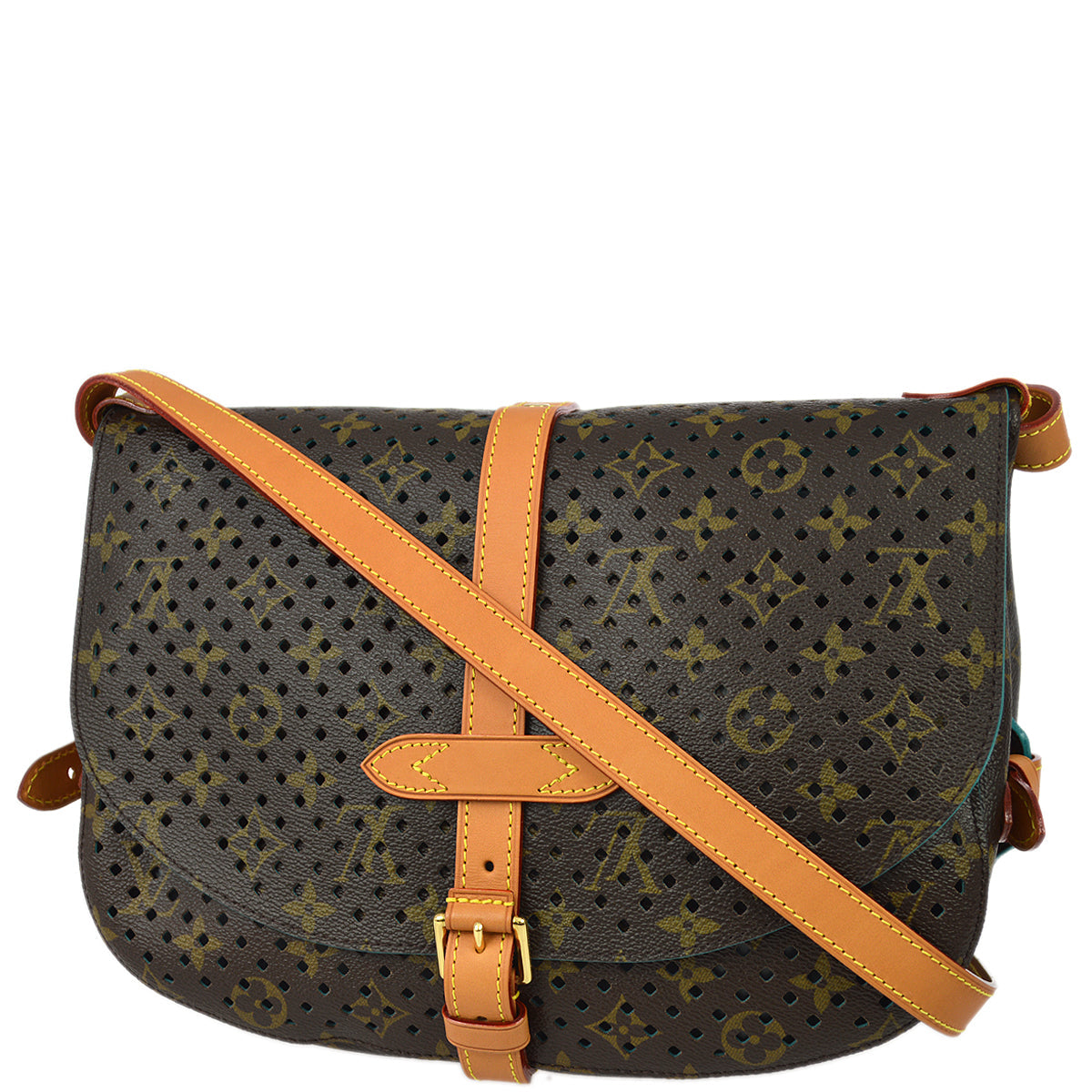 Louis Vuitton 2011 Monogram Perfo Saumur 30 M93998