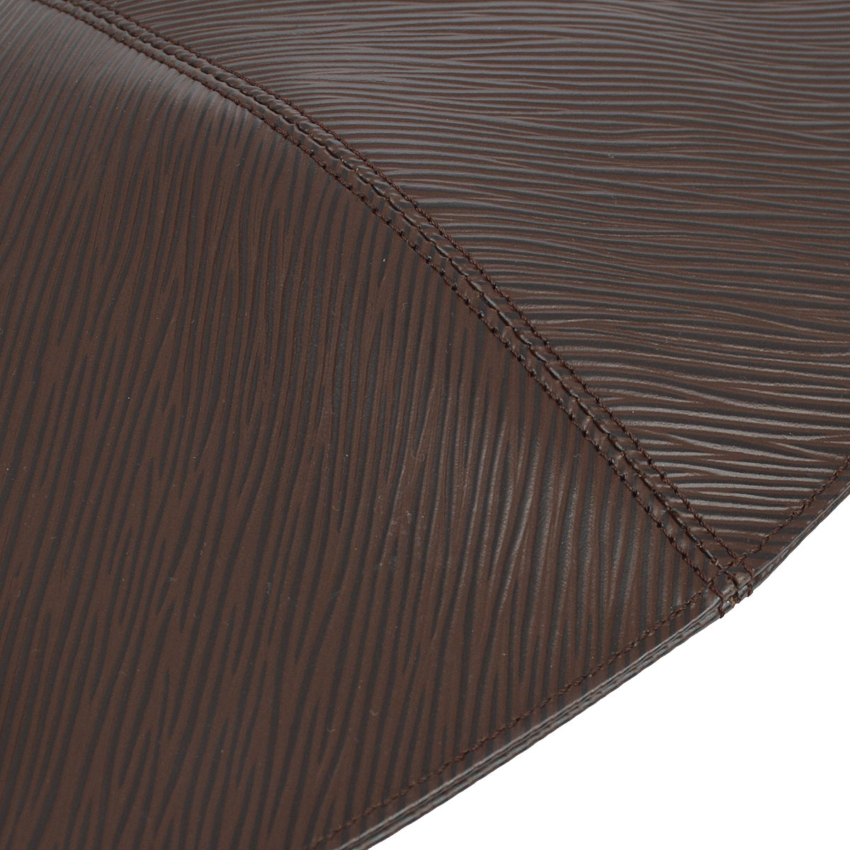 Louis Vuitton 2002 Brown Epi Pochette Demi-lune Handbag M5262D