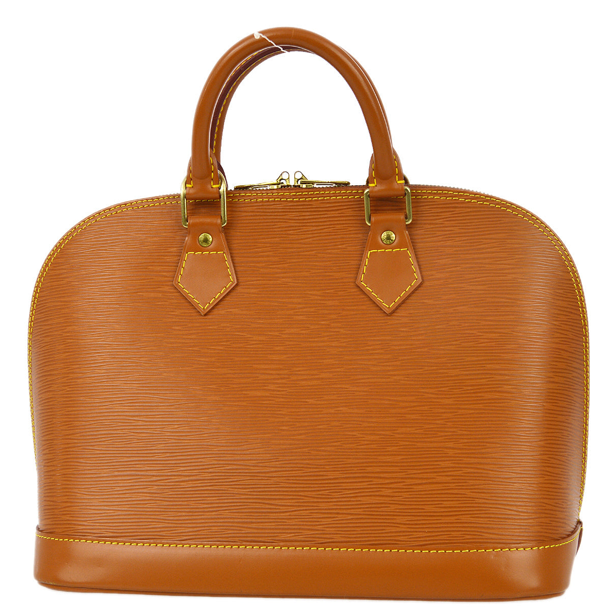 Louis Vuitton 1997 Brown Alma Handbag Epi M52148