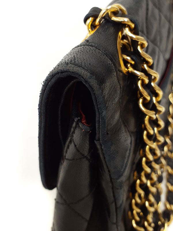 Chanel Matelasse Chain Shoulder Bag Lambskin
