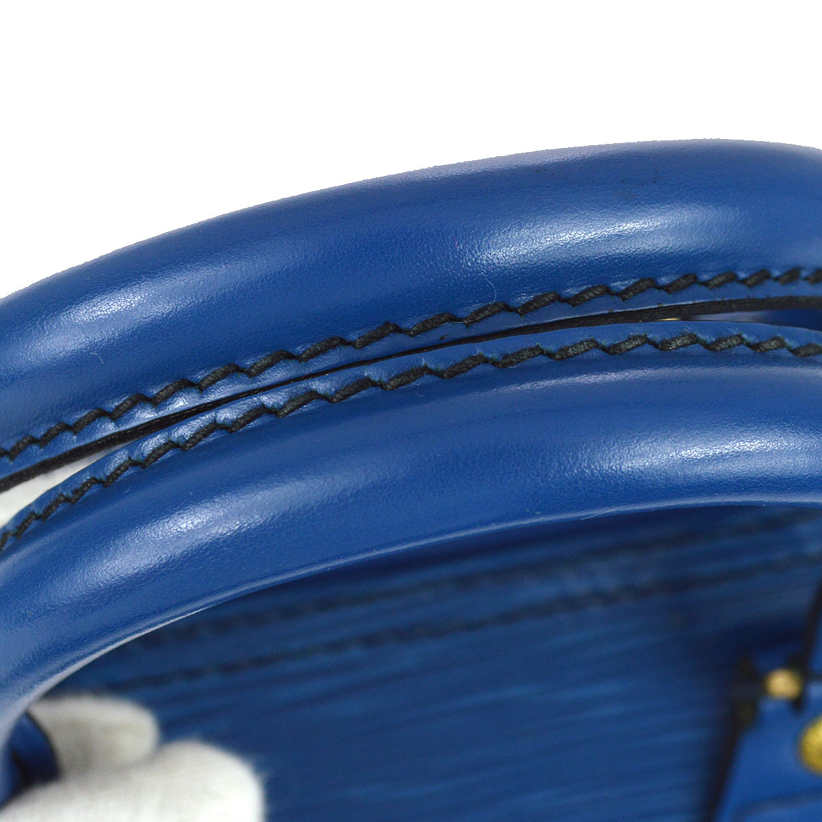 Louis Vuitton 1992 Blue Epi Speedy 25 Handbag M43015