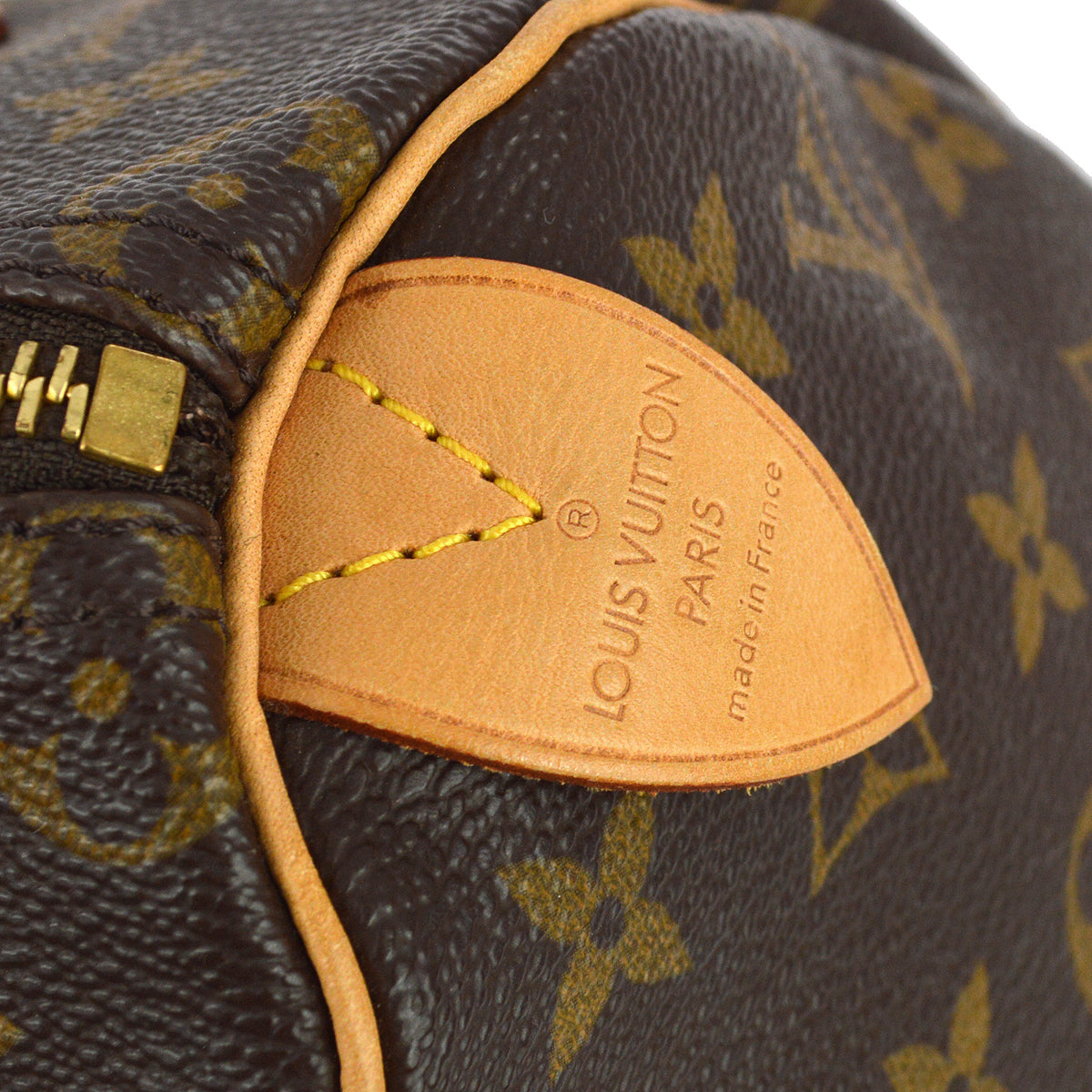 Louis Vuitton 2003 Monogram Speedy 25 Handbag M41528