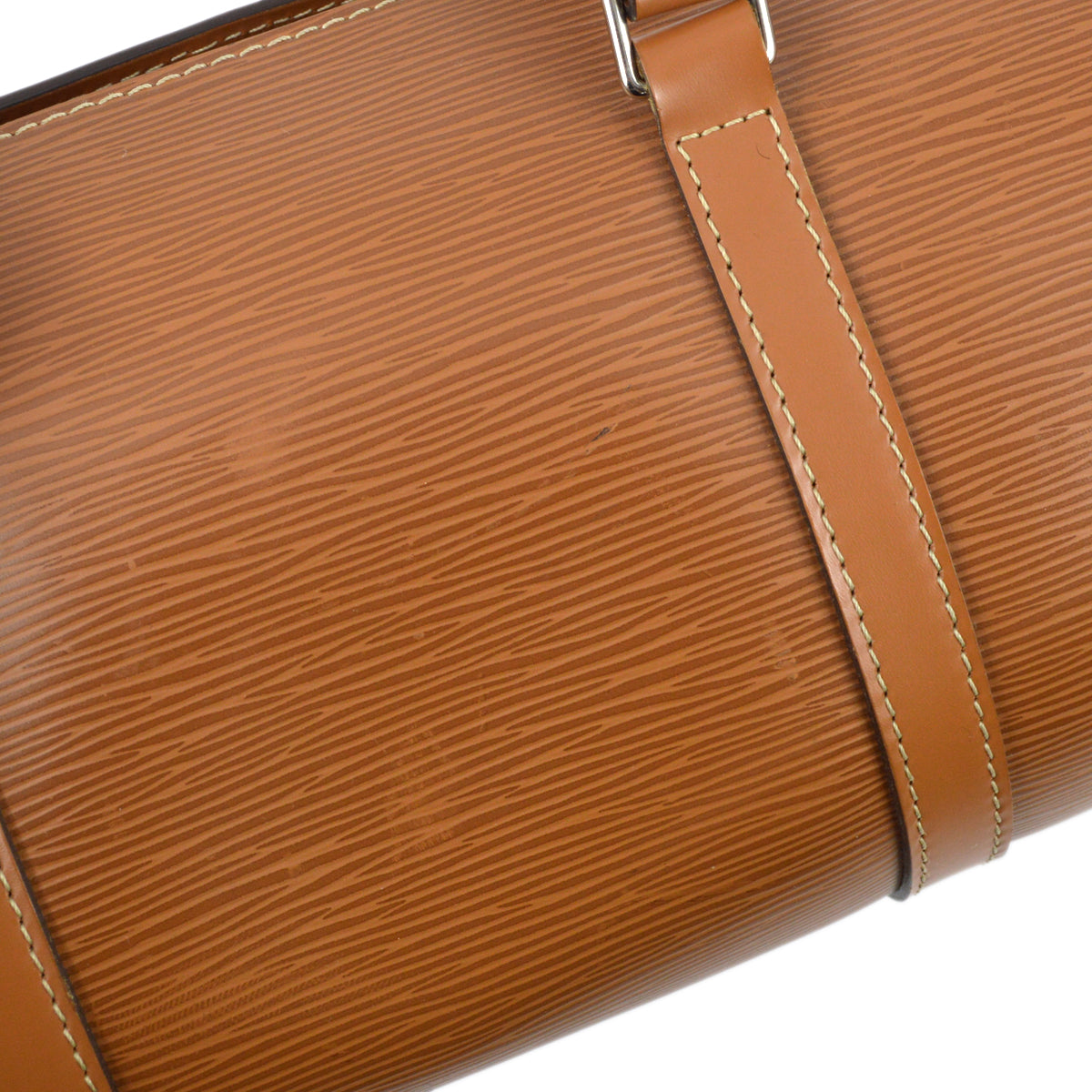 Louis Vuitton 2006 Brown Epi Soufflot Handbag M5286I