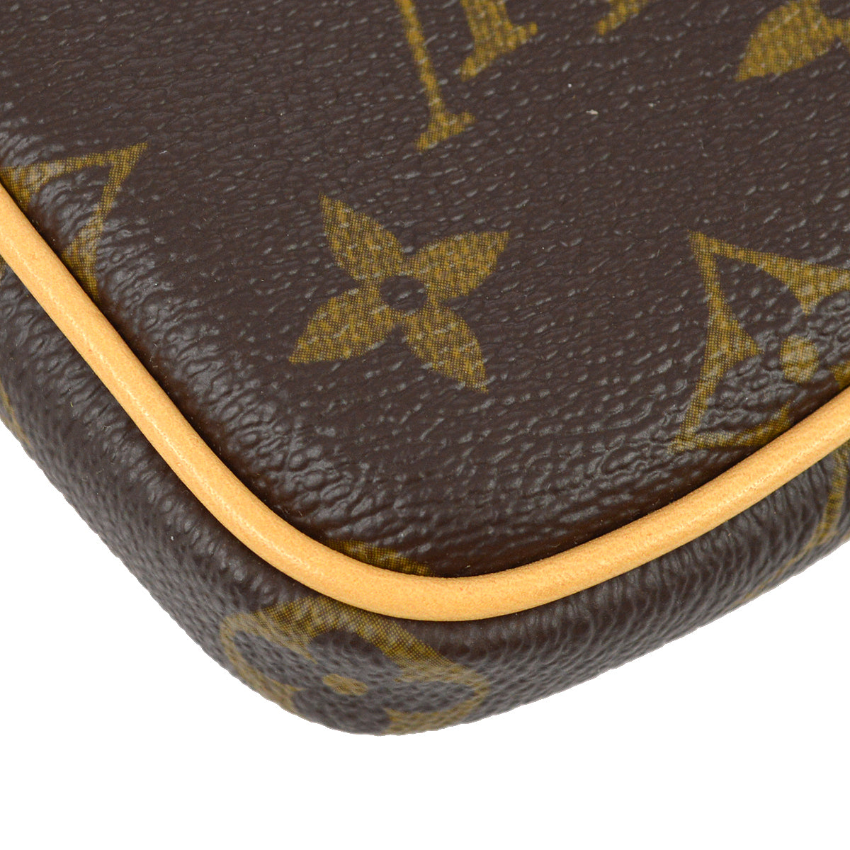 Louis Vuitton 2006 Monogram Pochette Turam Pouch Bag Key Holder M60020 Small Good