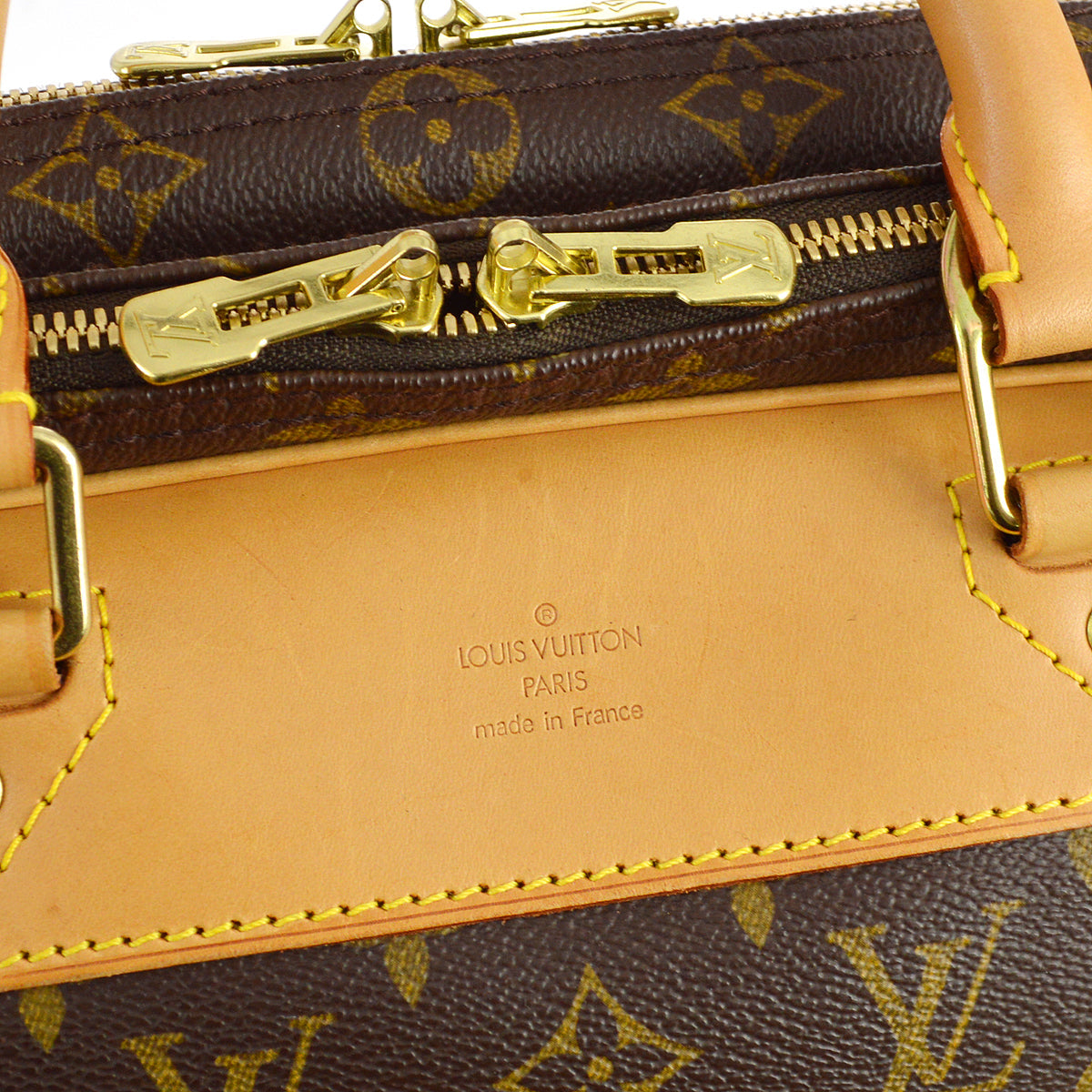 Louis Vuitton 2002 Monogram Alize 24 Heures M41399
