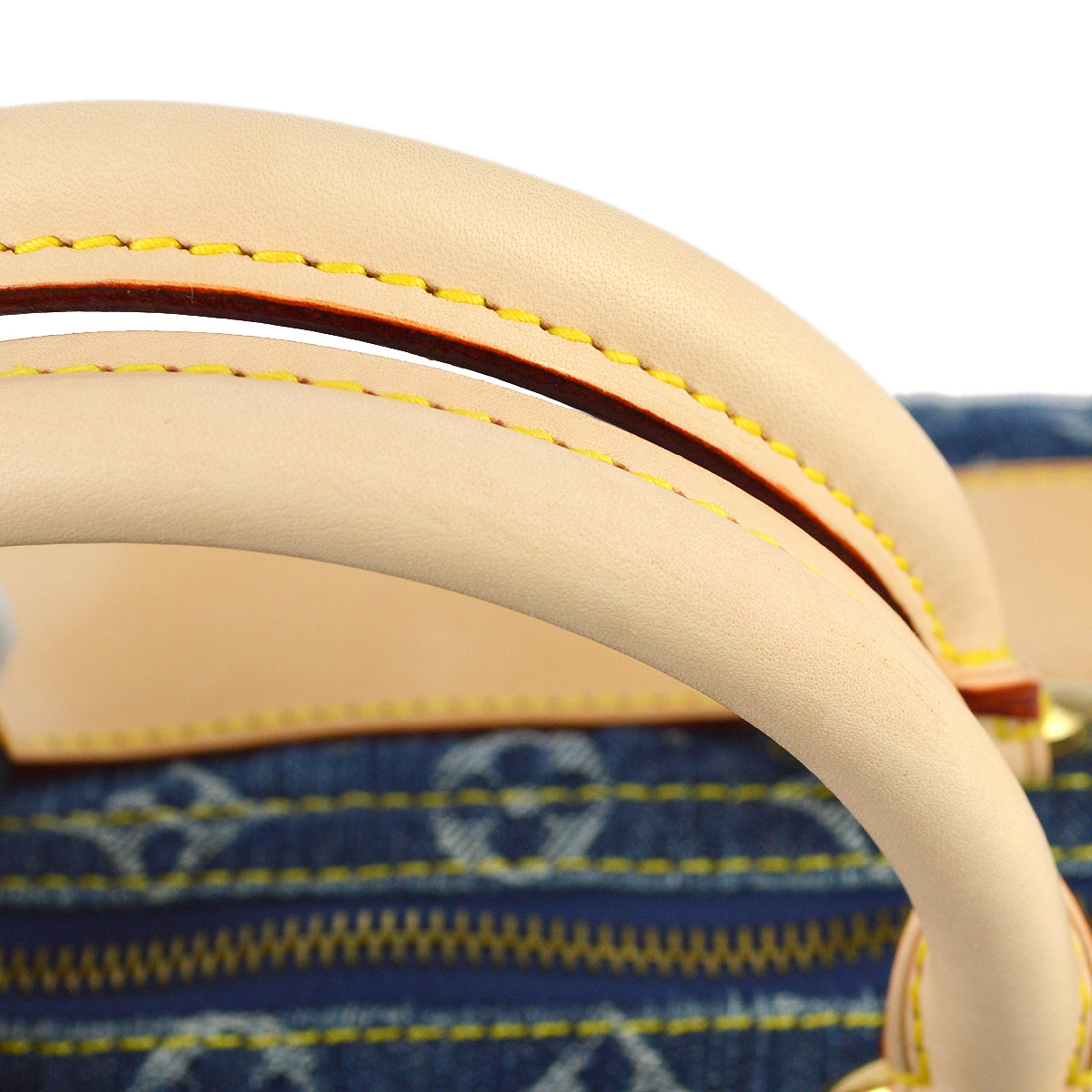 Louis Vuitton 2006 Blue Monogram Denim Neo Speedy Handbag M95019