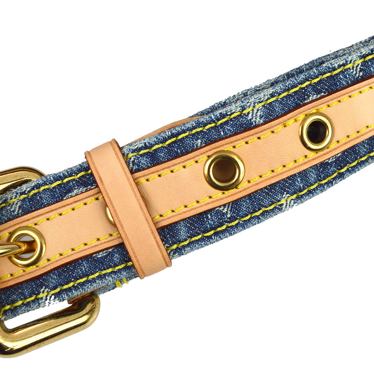 Louis Vuitton Blue Monogram Denim Bum Bag Waist Pouch M95347