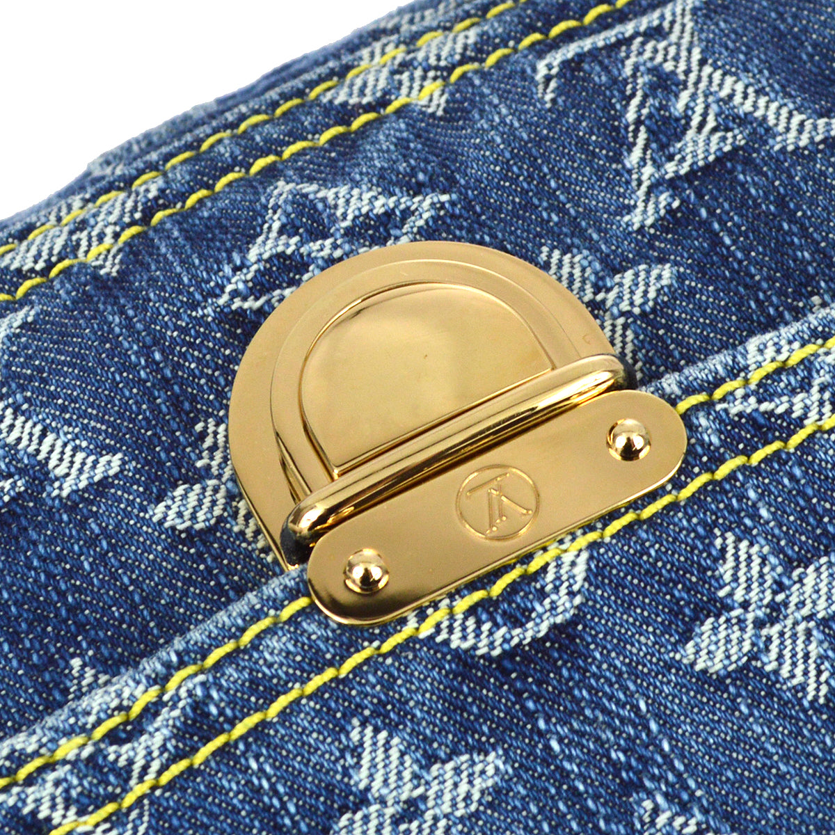 Louis Vuitton Blue Monogram Denim Bum Bag Waist Pouch M95347